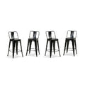 4 Piece Stool Set