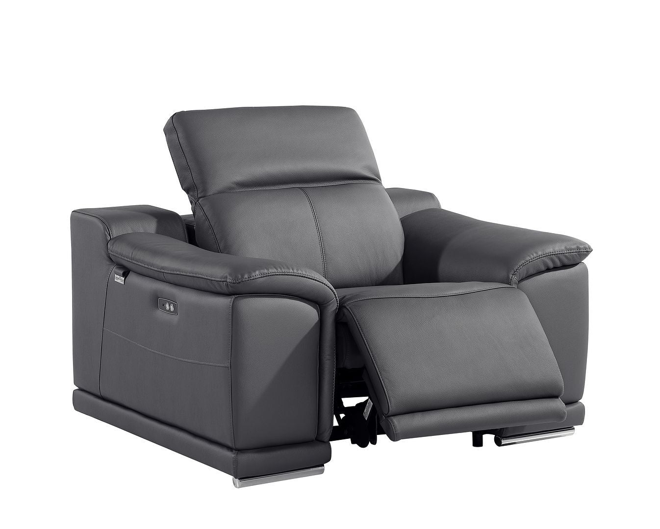 9762 - 7-Piece Modular Power Reclining Sofa, Loveseat And Chair Set With 6 Power Recliners In