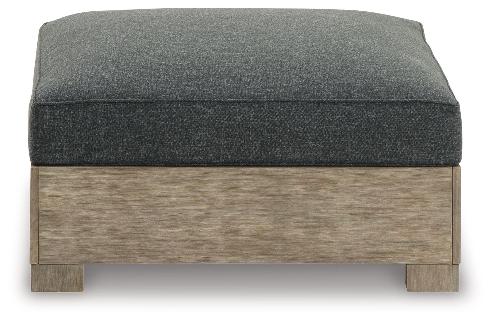 Citrine Park - Ottoman With Cushion - Brown
