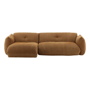 Sonique - Chaise Sectional LAF - Caramel