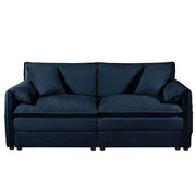 Modern Oversized Loveseat Sofa With Deep Seat And Diy Combination