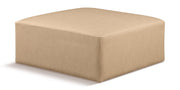Cube - Ottoman - Tan