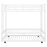 Twin Over Twin Bunk Bed With Trundle