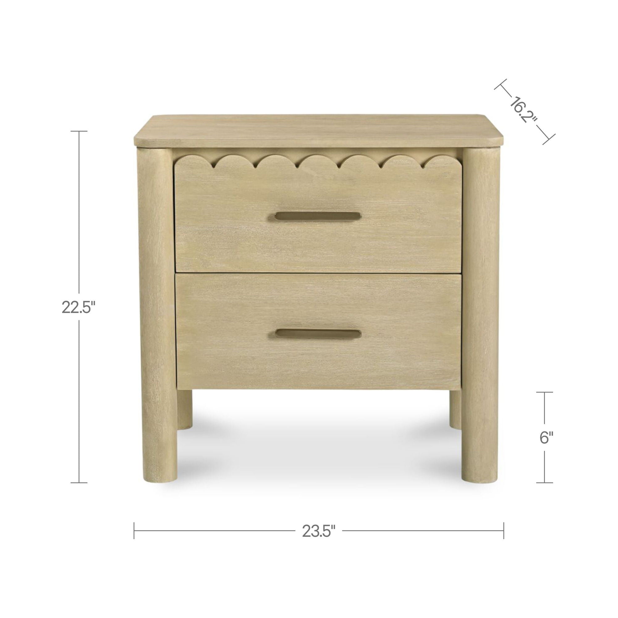 Wiley - Nightstand - Natural