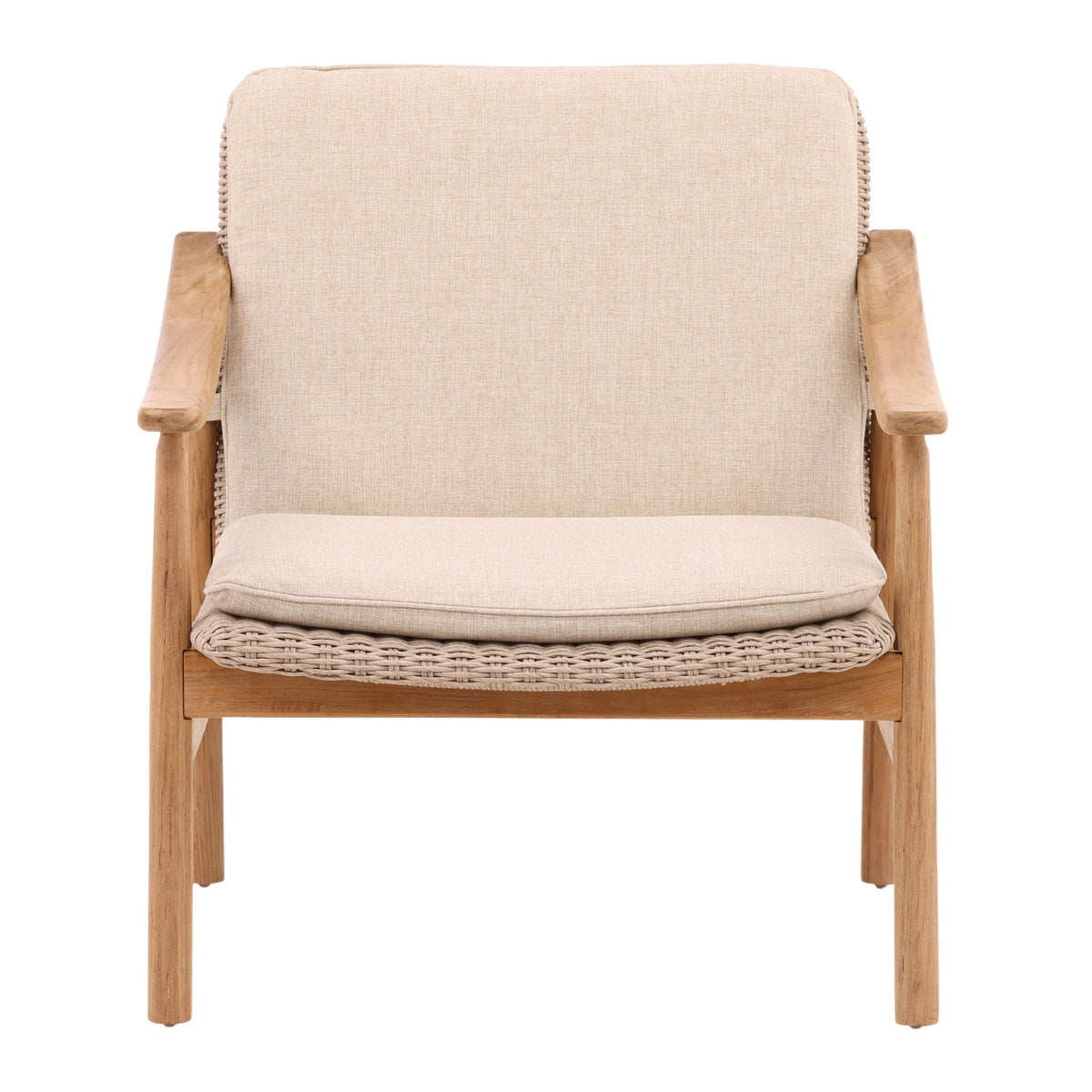 Wembley - Outdoor Occasional Chair - Sand And Natural