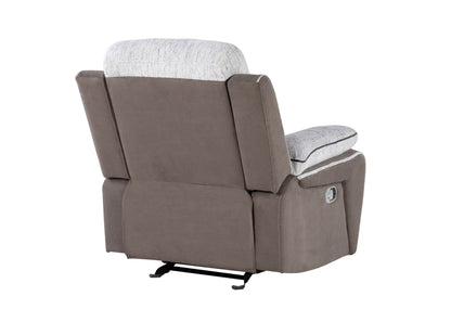 U5050 - Glider Recliner - Dark / Light Gray