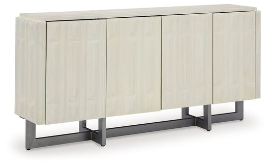 Ornawel - Accent Cabinet - Distressed White