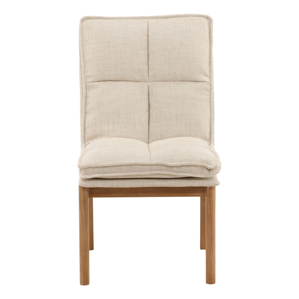 Beka - Dining Chair (Set of 2) - Beige And Light Natural