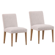 Larkin - Dining Chair (Set of 2) - Taupe And Natural