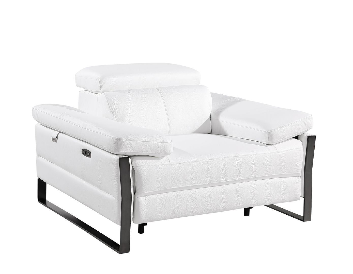 1246 - Modular Power Dual Reclining Sofa, Console Loveseat, And Chair Set With Power Headrests