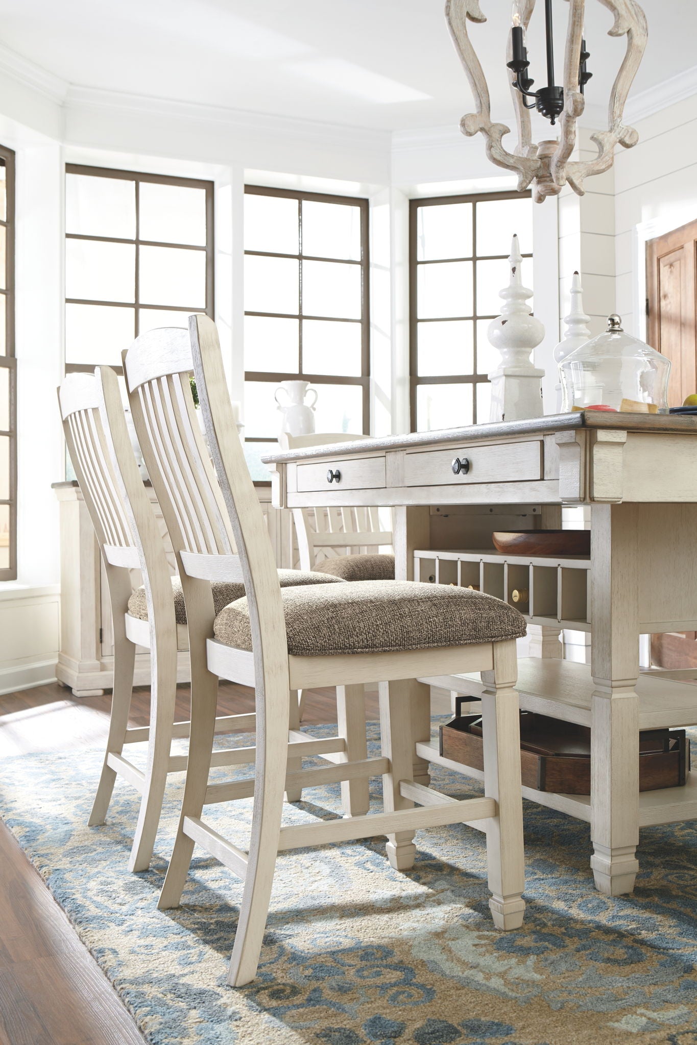 Ashley Furniture Bolanburg Dining Table - Thumbnail 4