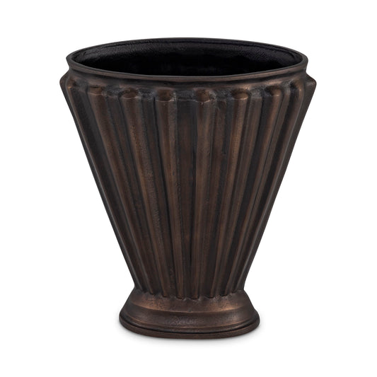 Jade - Vase - Antique Brass