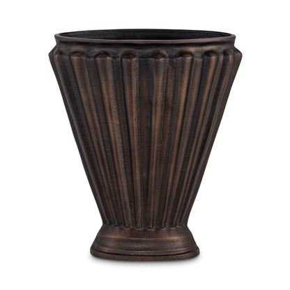 Jade - Vase - Antique Brass