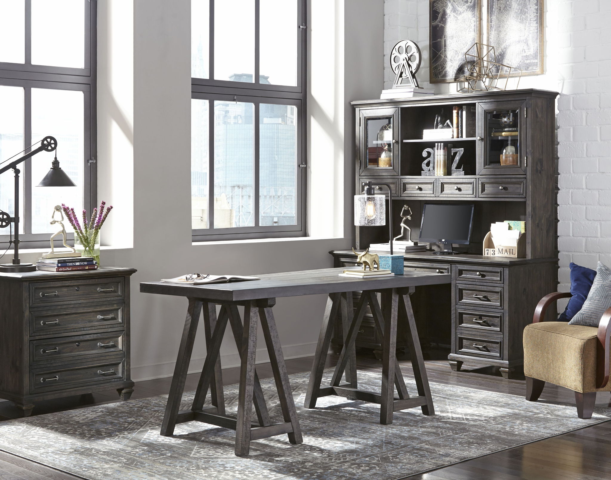 Sutton Place - Credenza - Weathered Charcoal