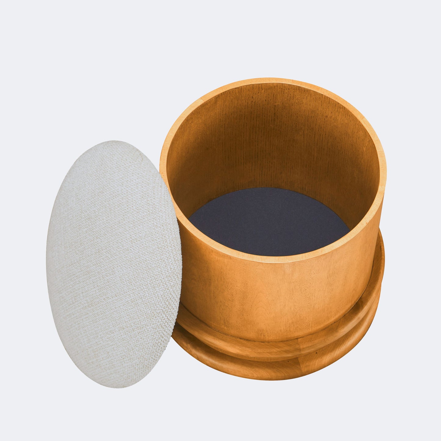 Piccolo - Storage Stool - Flecked Oatmeal