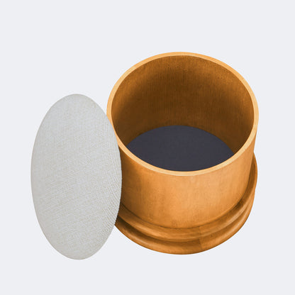 Piccolo - Storage Stool - Flecked Oatmeal