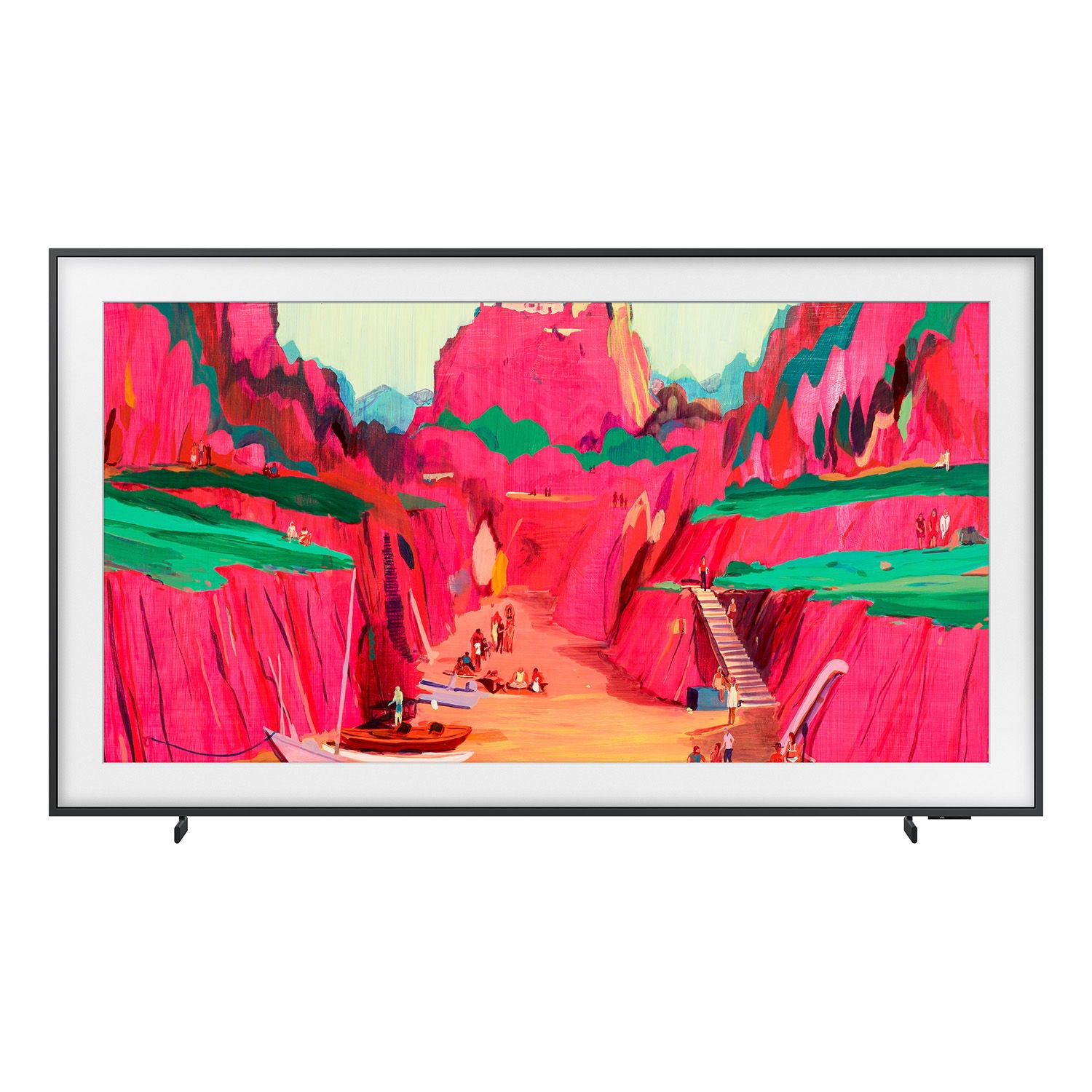 Samsung - 75" The Frame Pro QLED 4K Smart TV - Black