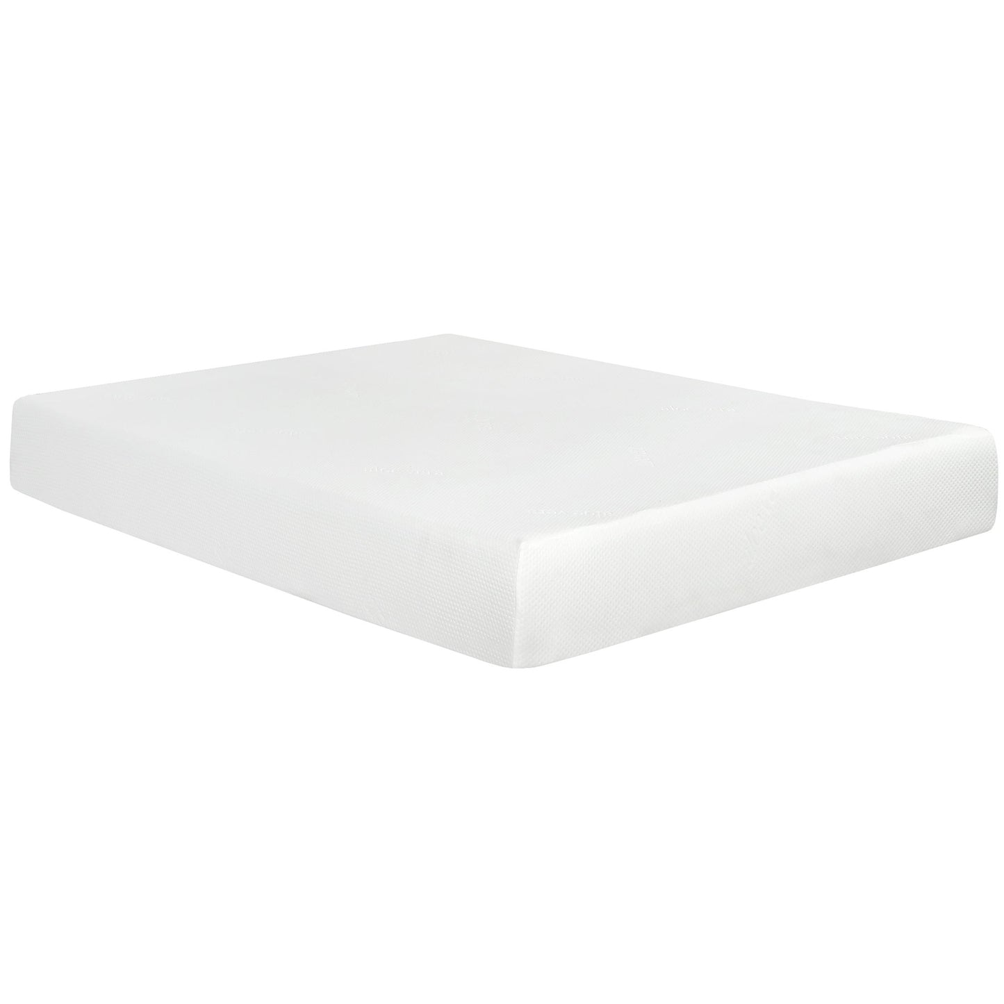 10" Plush Gel Memory Foam Mattress Bed With Cooling Technology, Aloe Vera Cover