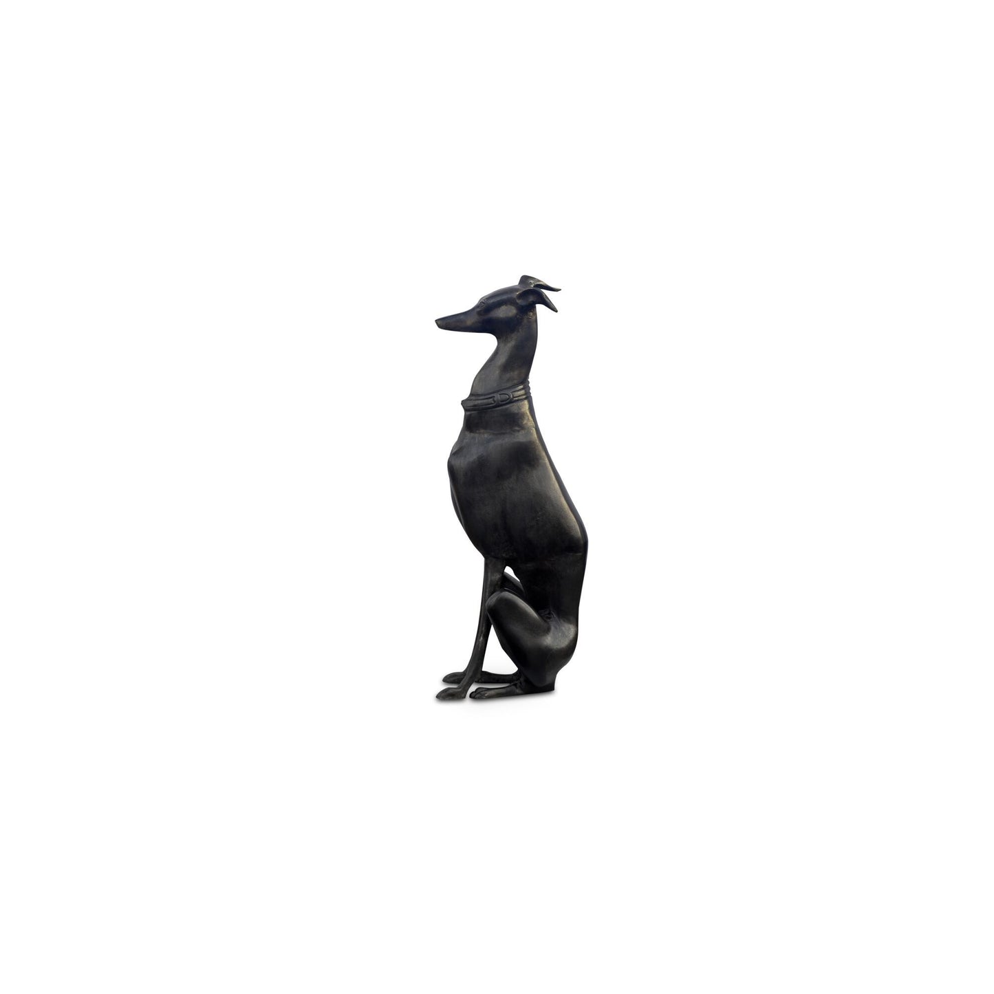 Duke Cast Aluminum Sculpture - Black