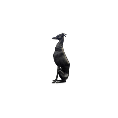 Duke Cast Aluminum Sculpture - Black