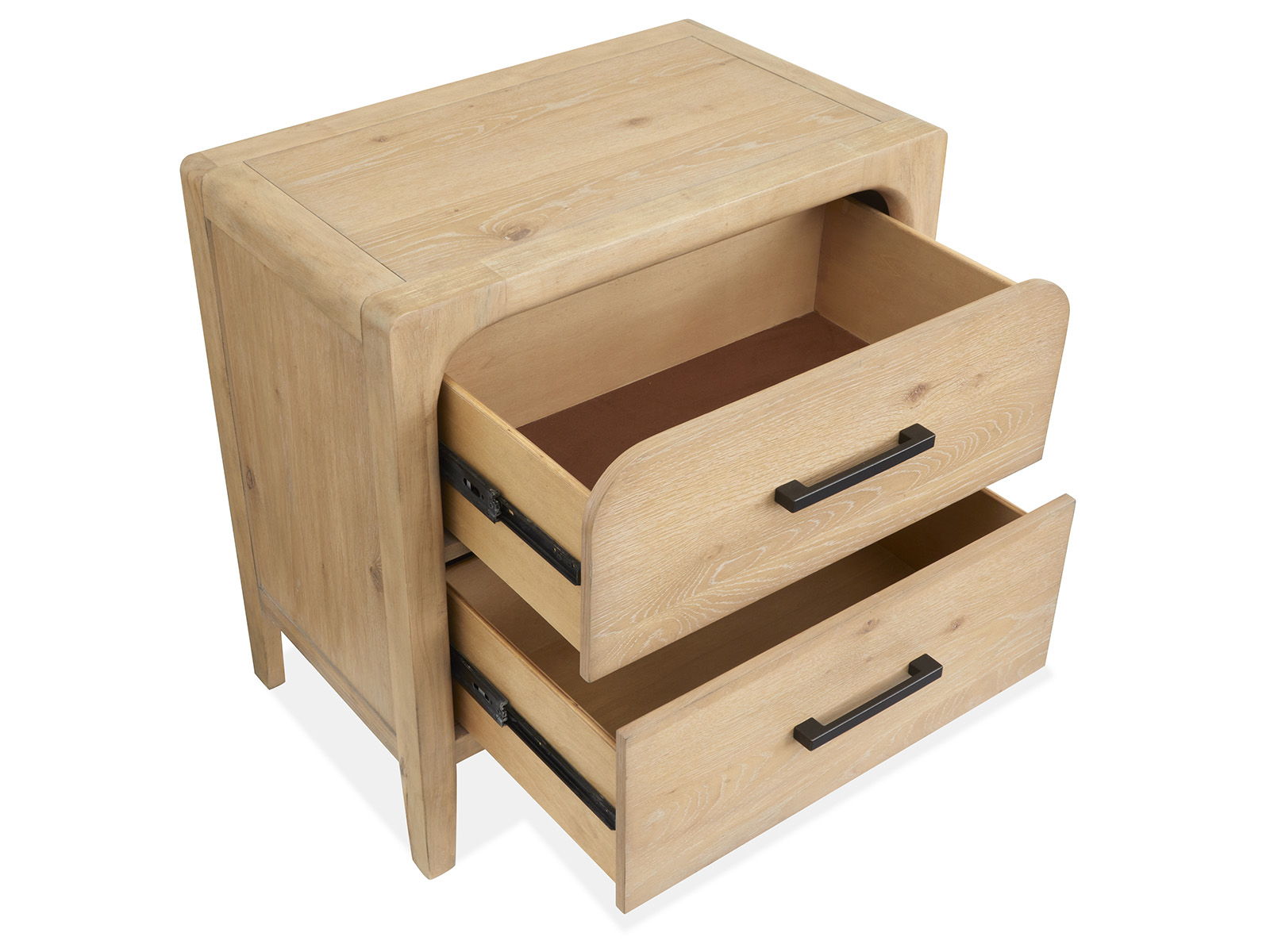 Somerset - Drawer Nightstand - Light Brown
