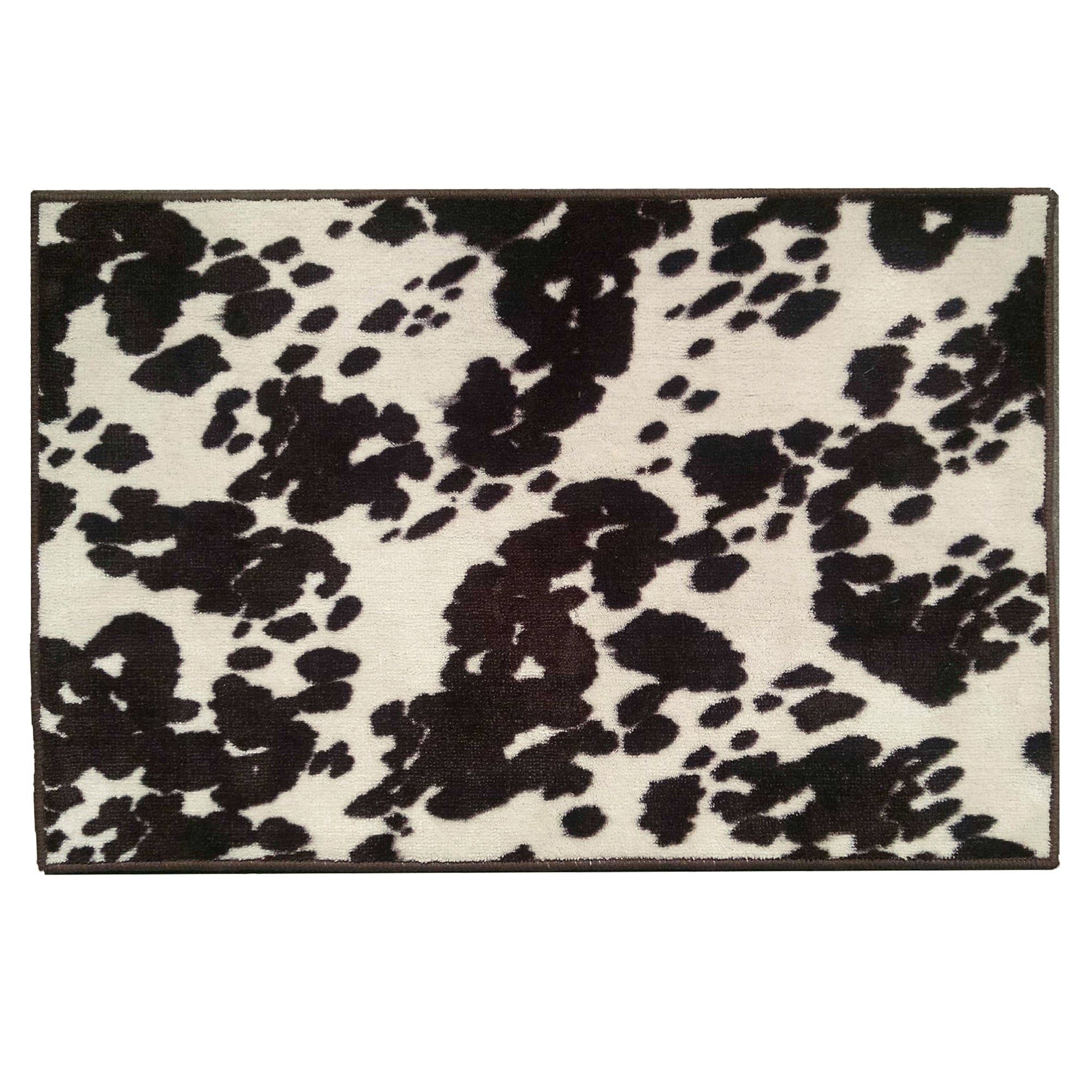 Elsa Cowhide - Cowhide Print Rug 2 Per Carton - Cream / Brown