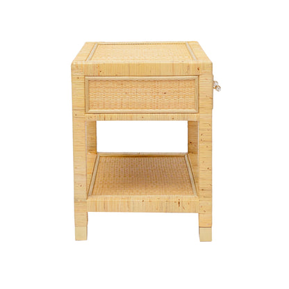Amara - Rattan Nightstand - Natural
