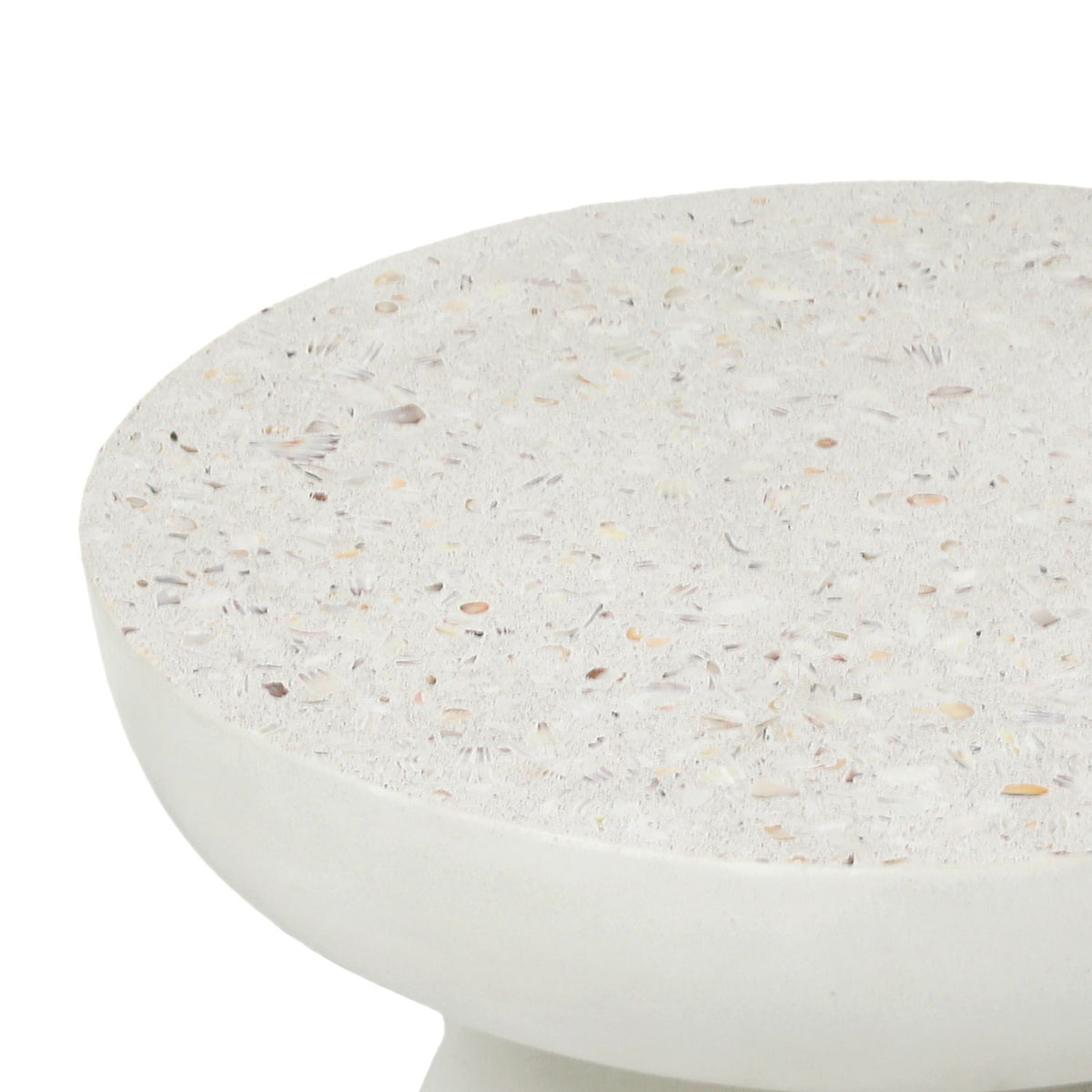 Gill - Outdoor Side Table - White
