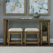 Carolina Park - 3 Piece Console Set - Amber Brown