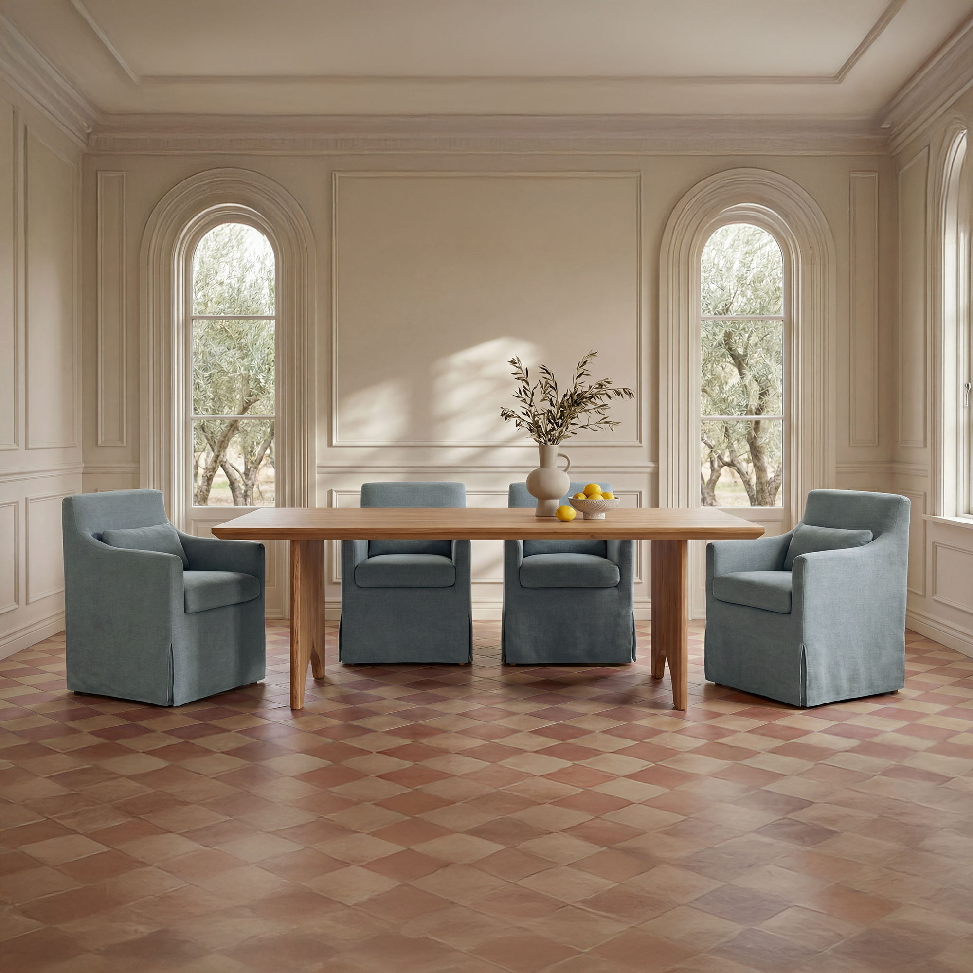 Lake - Dining Table - Natural