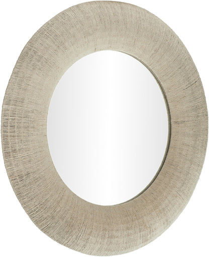 Meadow - Round Jute Rope Framed Mirror