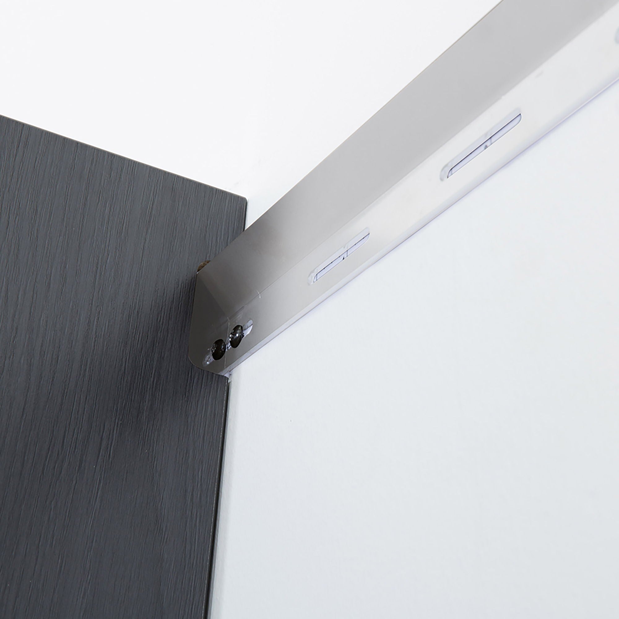 Nova Series - Wood Base Drawer Wall Mounted Garage Cabinet - Dark Gray