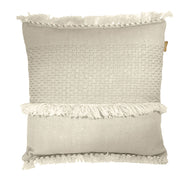 Delrey - 20" X 20" Pillow With Filler - Off White