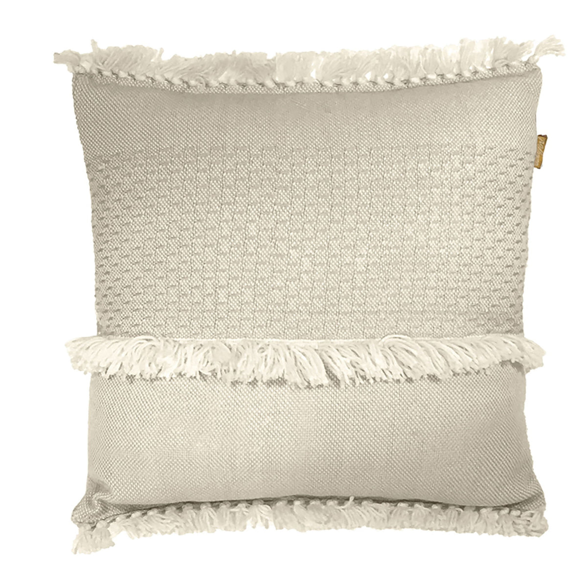 Delrey - 20" X 20" Pillow With Filler - Off White