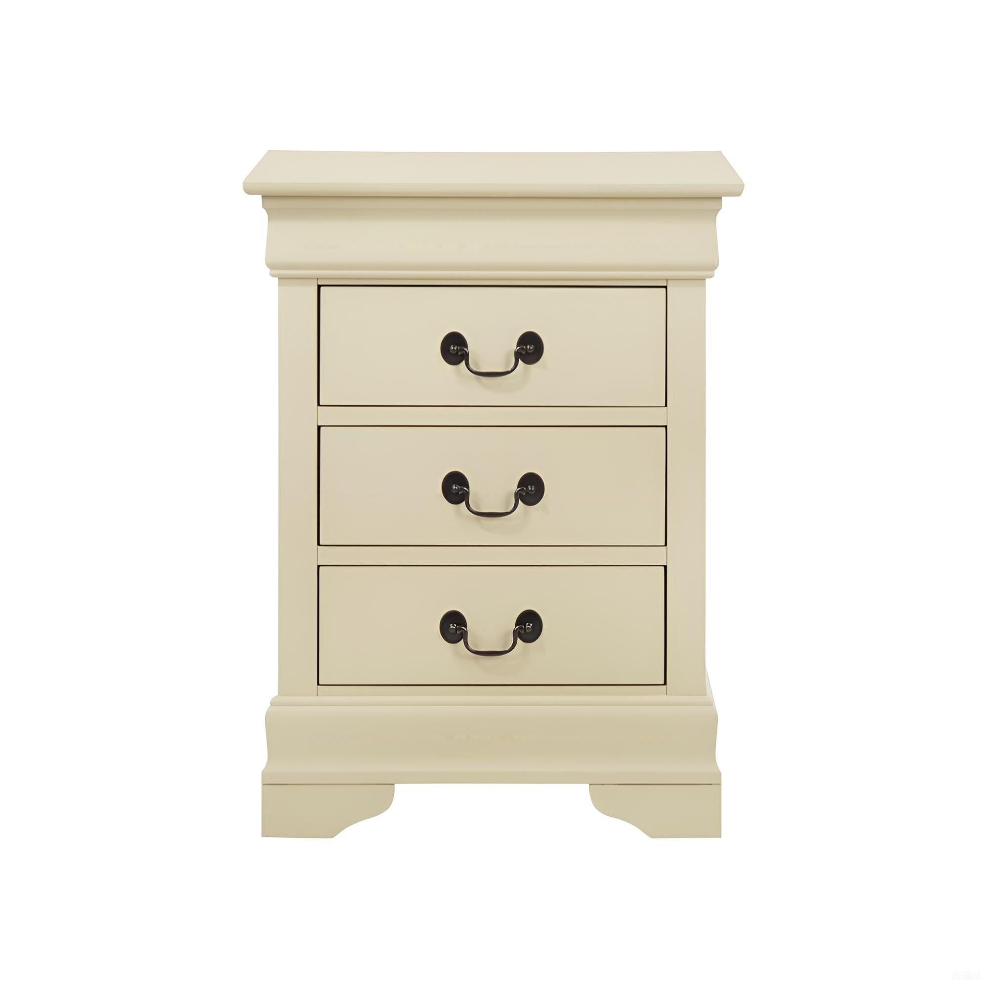 Louis Phillipe - Nightstand - Wood