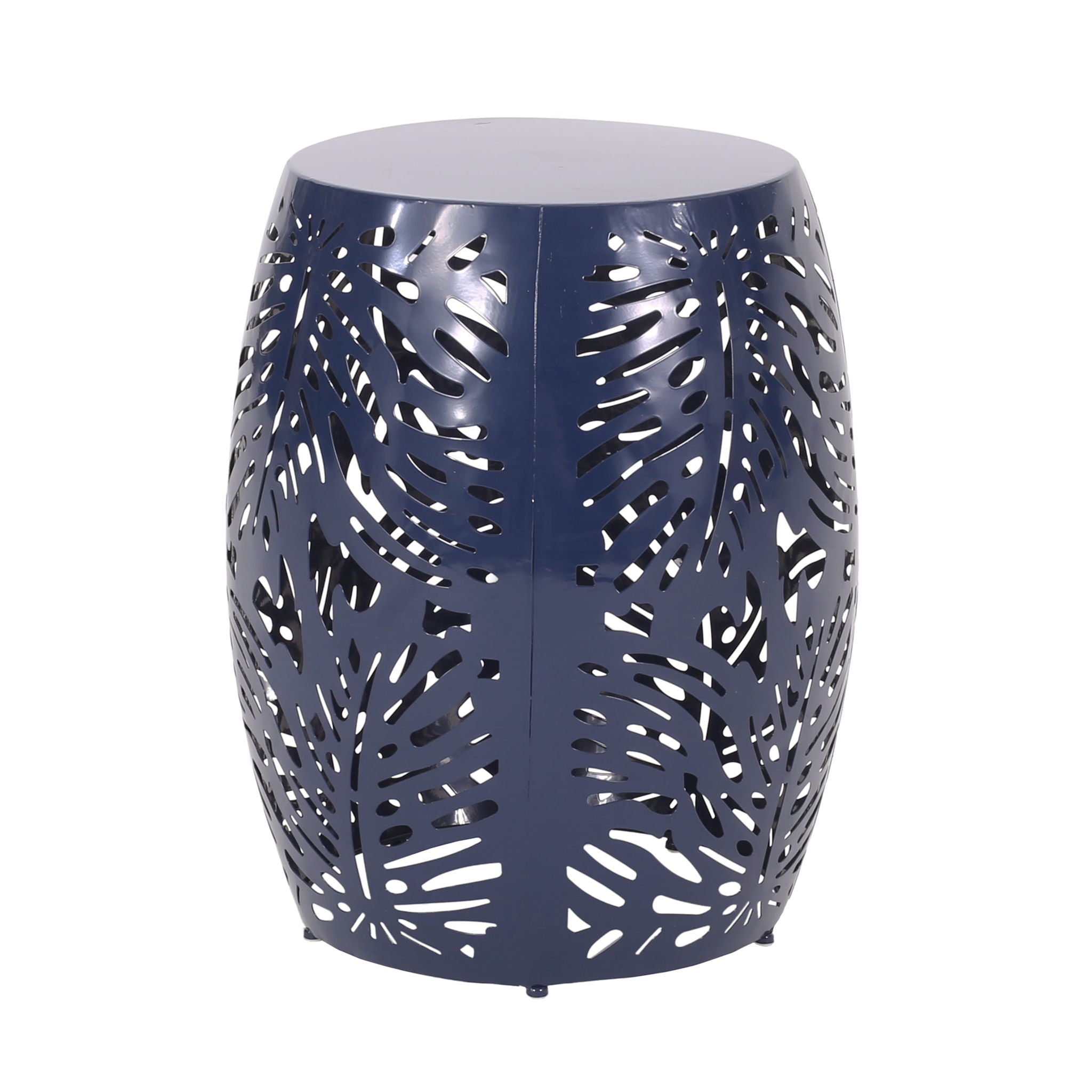 Modern Design Metal End Table, Large