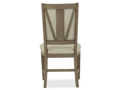 Paxton Place - Step Upholstered Side Chair (Set of 2) - Dovetail Grey