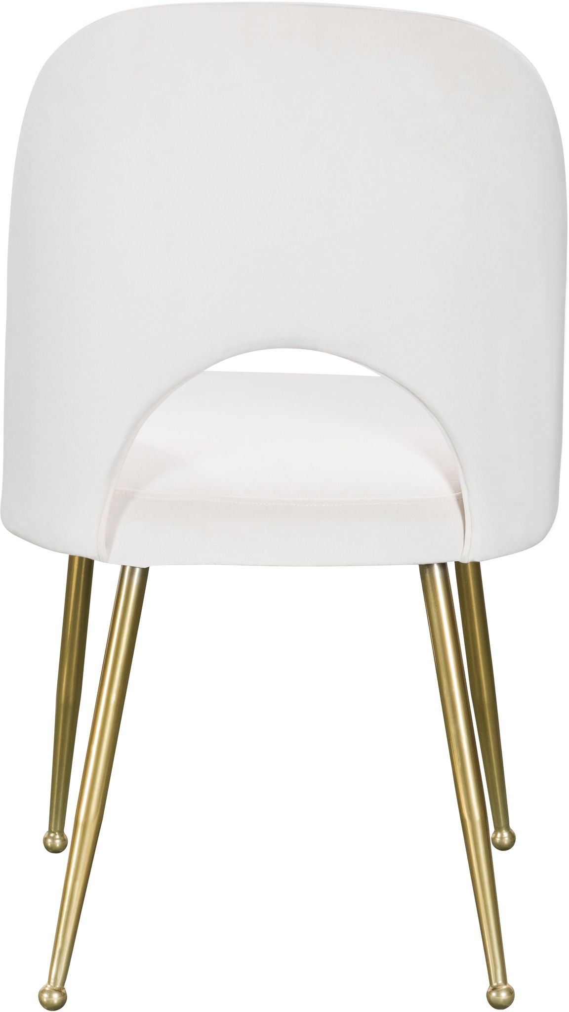 Logan - Dining Chair (Set of 2) - Gold Legs