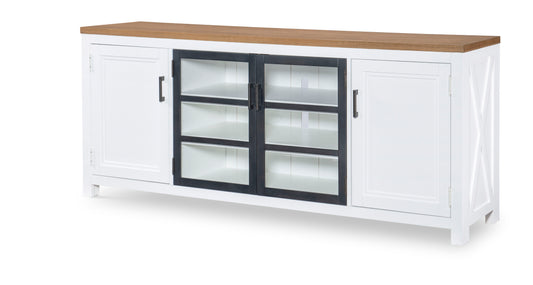 Franklin - Entertainment Console - White