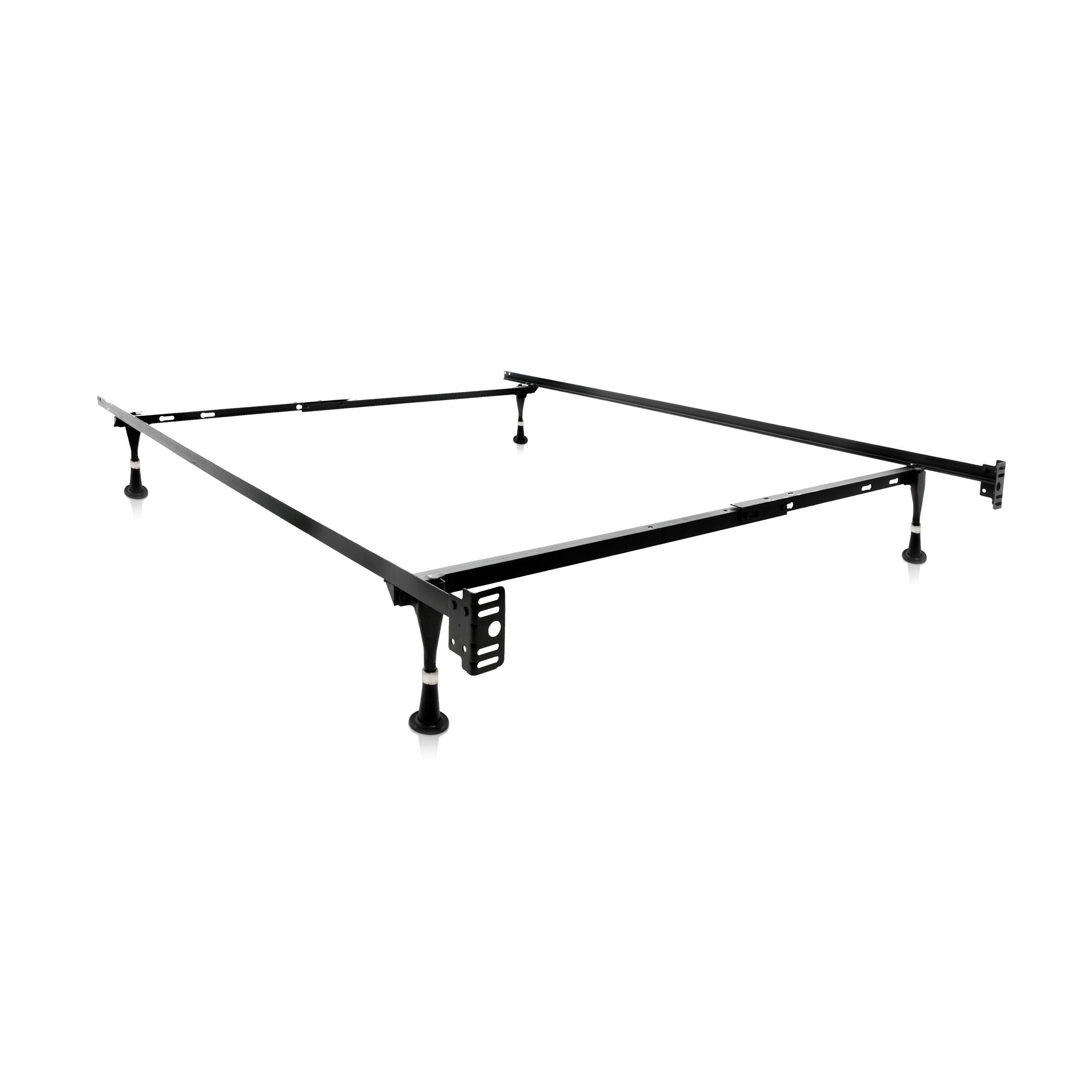 Twin Over Full Adjustable Bed Frame - Wheels