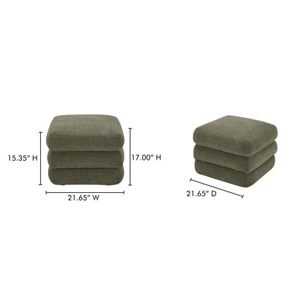 Lowtide - Stool - Shadowed Green