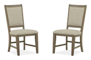 Paxton Place - Step Upholstered Side Chair (Set of 2) - Dovetail Gray