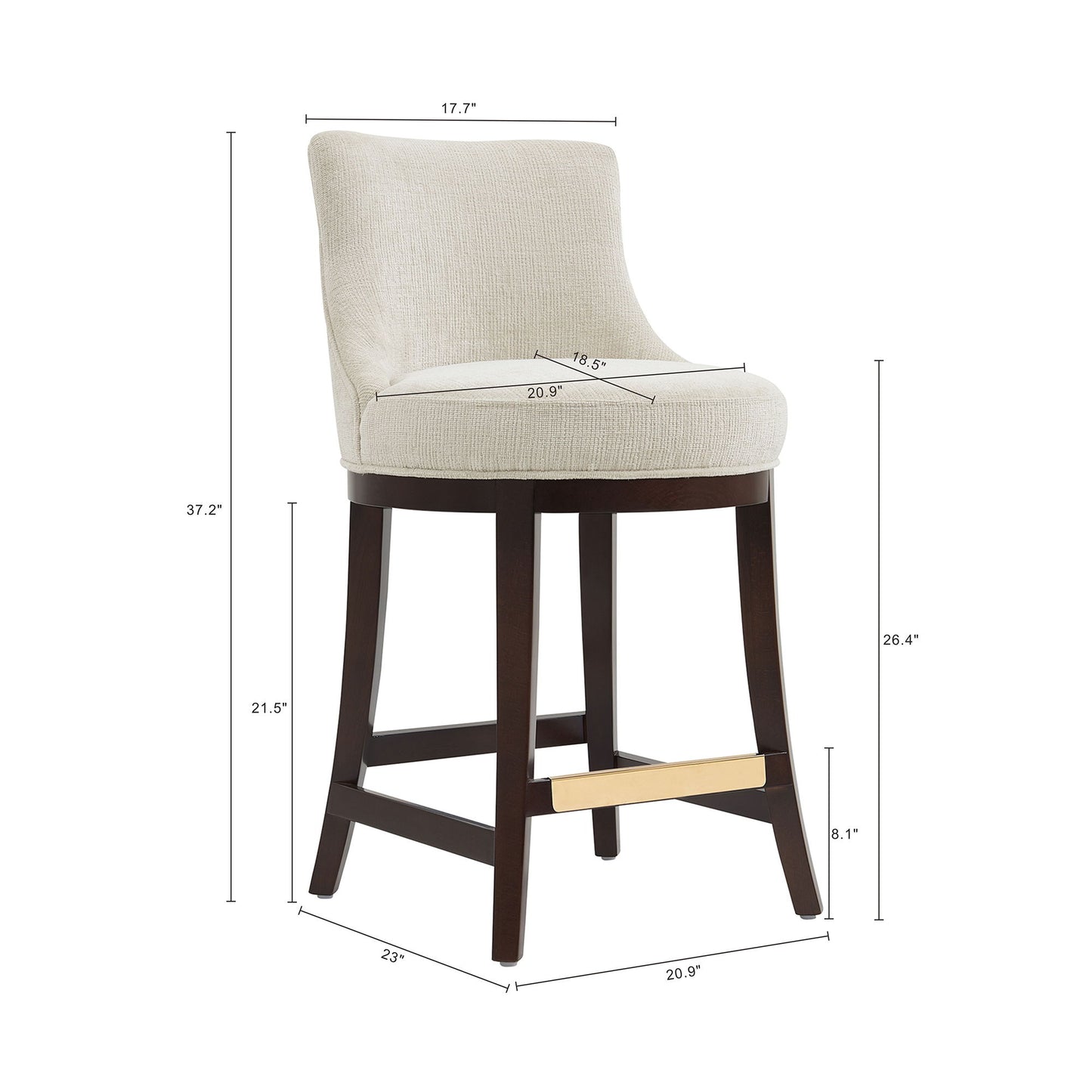 Lucia - Counter Stool