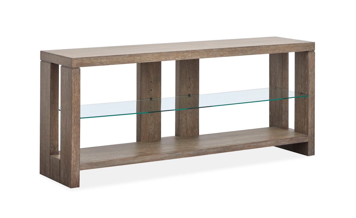 Cypress - Console Sofa Table - Spiced Brown