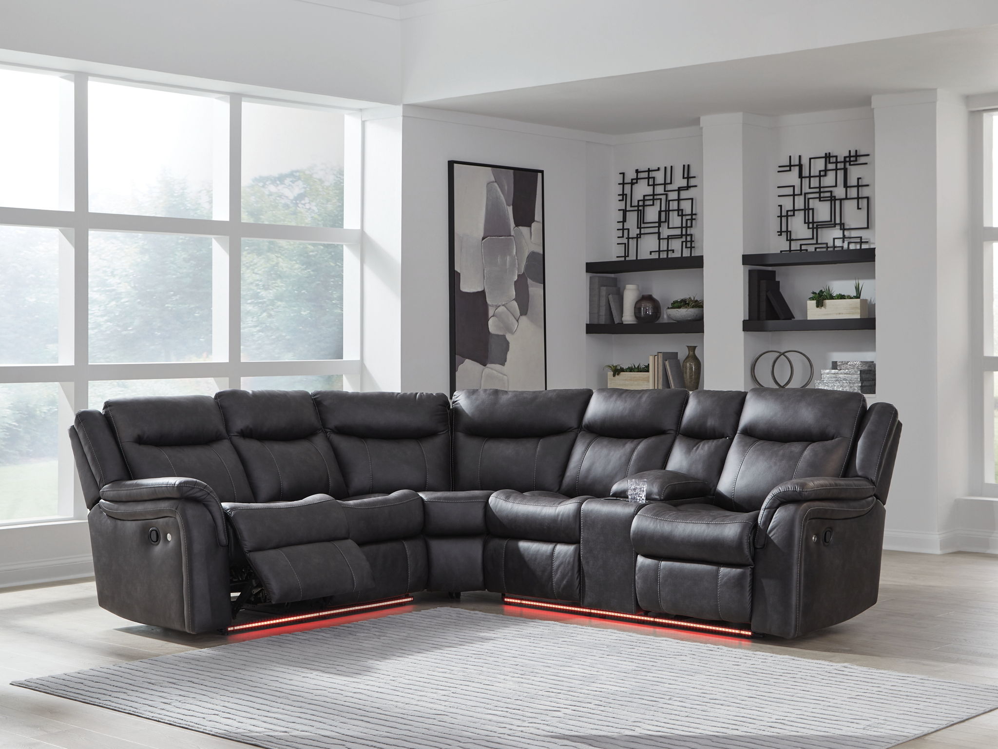 Sultan Meadow 2-Piece Reclining Sectional - Thumbnail 5