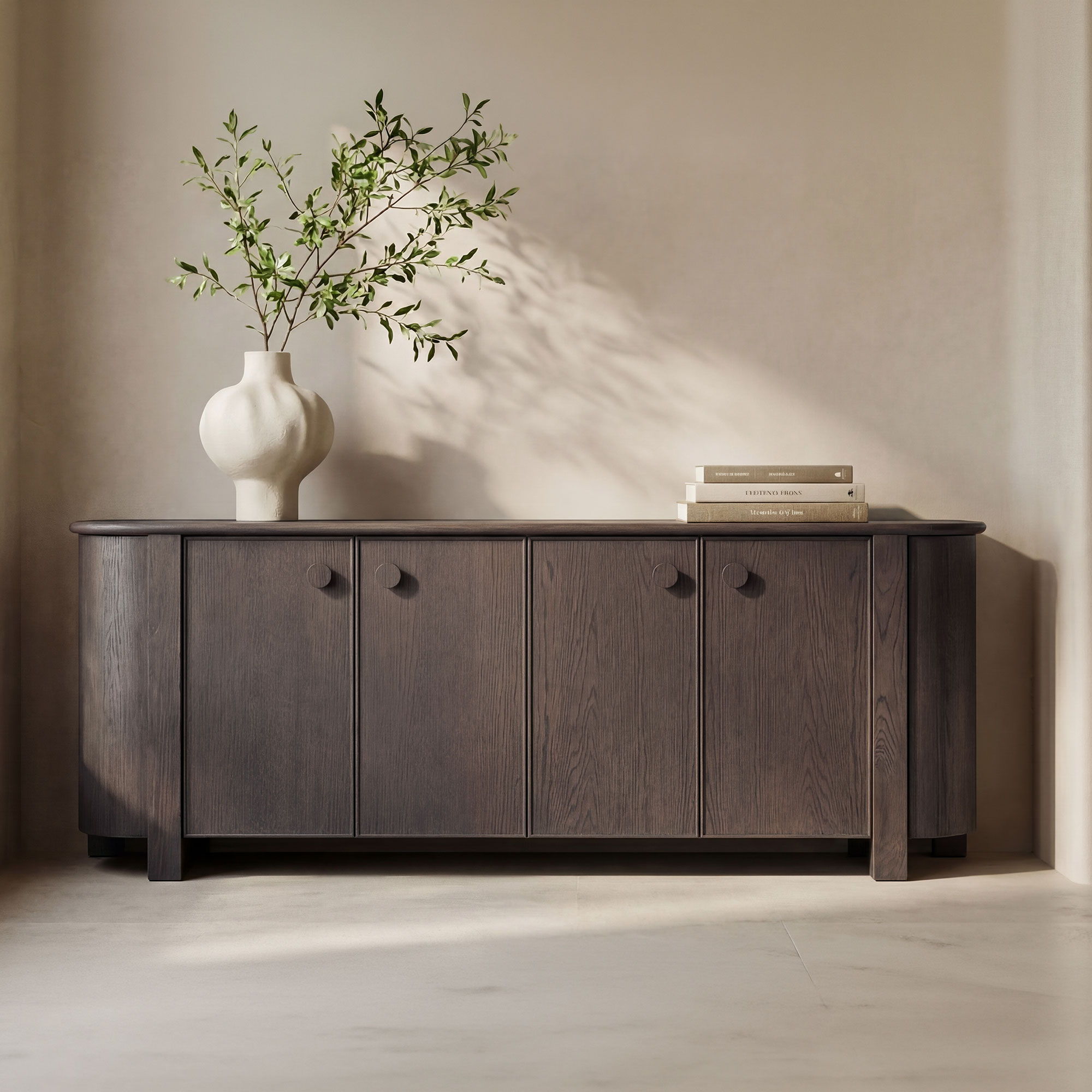 Loren - Sideboard - Dark Brown