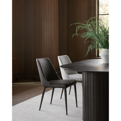 Povera - Acacia Wood Dining Table - Black