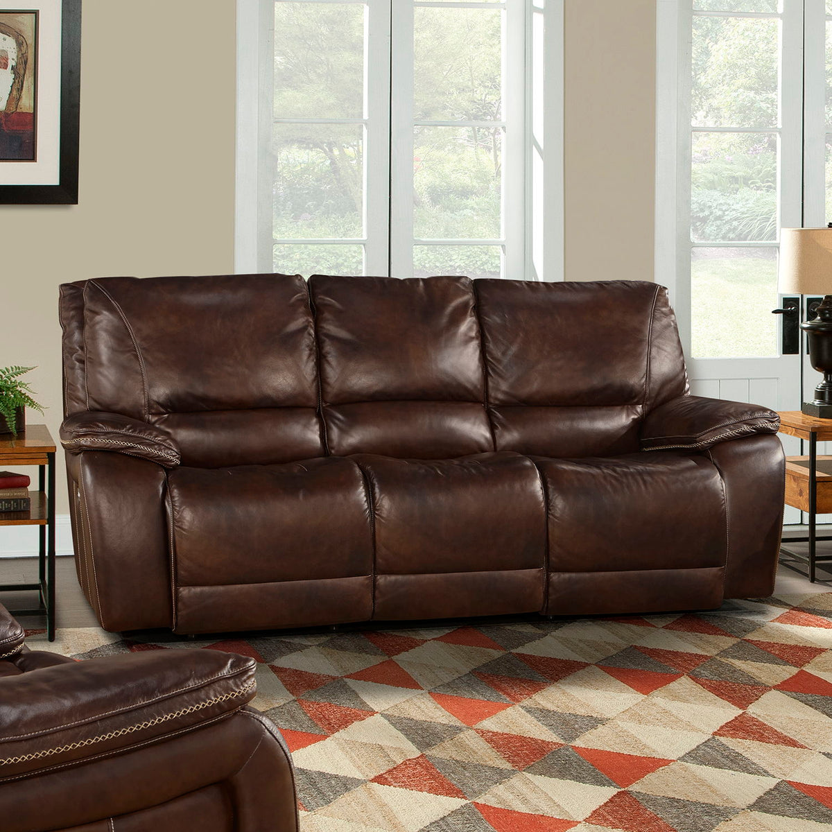 Vail - Power Reclining Sofa - Burnt Sienna