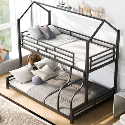 Sturdy Frame House Bunk Bed