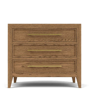 Halbrooke - 3 Drawer Nightstand - Light Brown